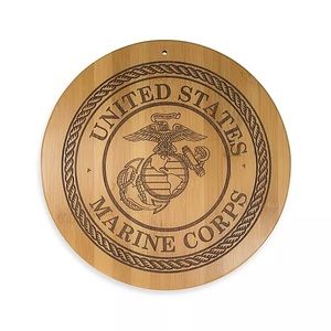 Totally Bamboo U.S. Marines 12-Inch Serving Board